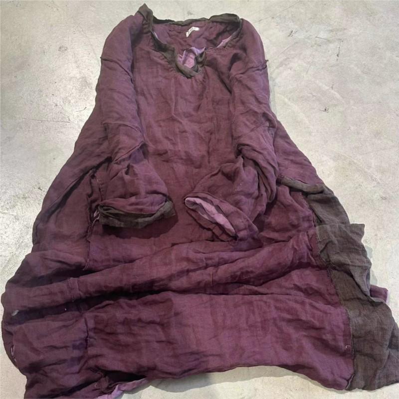 Johnature Женское зимнее платье с цветными блоками в стиле ниши, винтажное платье в китайском стиле с длинными рукавами