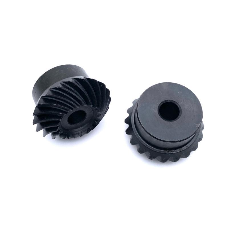 1:1 Precision Spiral Bevel Steel Gear 1M 30T 6MM 1.5M 15/18/20/22/24/25 Teeth 2M 15/18/20 Teeth Carbon Steel GOOD Gear