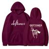 Худи Deftones White Pony Черная Худи с Скелетом Лошади Ну-металл Группа Свитшот 90-х Гранж Унисекс Уличная Одежда Пуловер