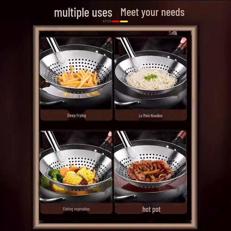 SPSR Commercial Stainless Steel Ladles and Strainers