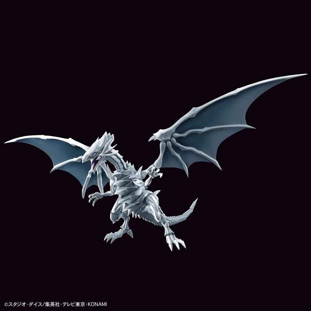 BANDAI SPIRITS Figure-rise Standard Amplified Yu-Gi-Oh! Blue-Eyes White Dragon Color-Separated Plastic Model Kit
