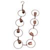 Hanging Rain Chime Metal Beautiful Sound Decorative Bell Shaped Rain Chain for Gutter Drainage