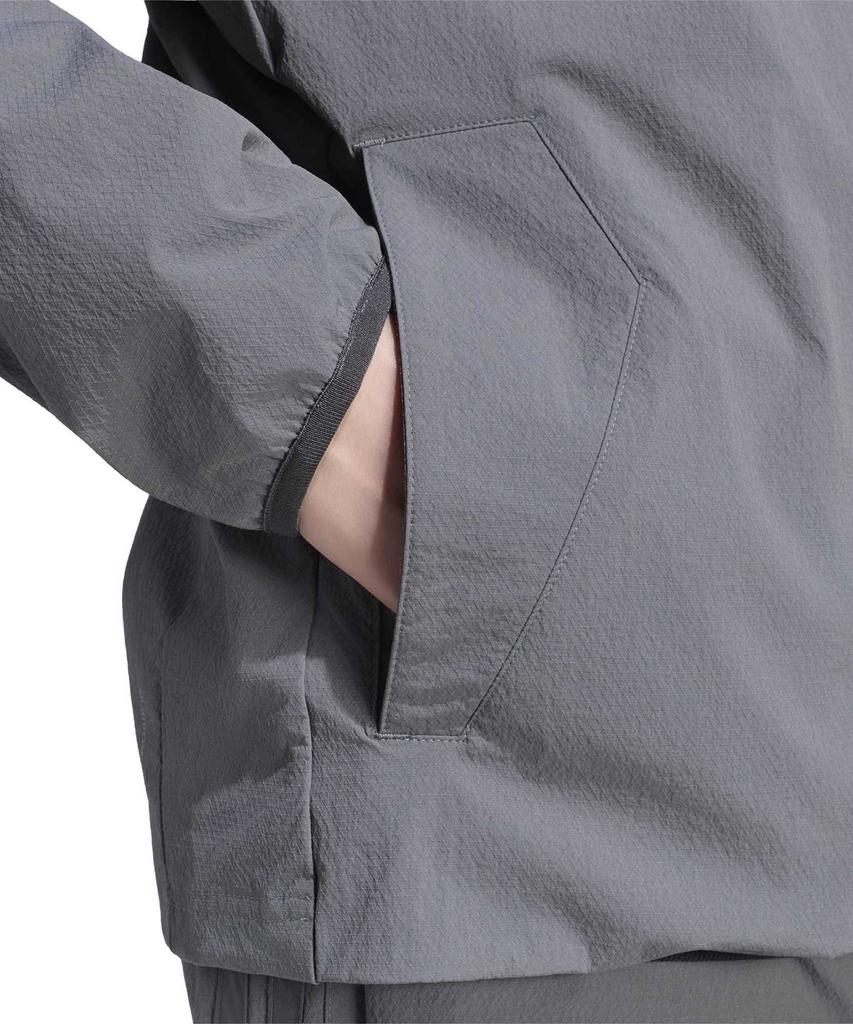 ADIDAS City Tech 3-Stripe Windbreaker - Gray Five / Kt0479