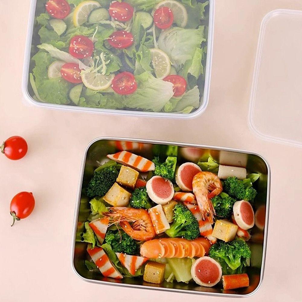 1 шт., ящик для хранения из нержавеющей стали, холодильник, ящик для хранения замороженных продуктов, новый органайзер для еды, кухня