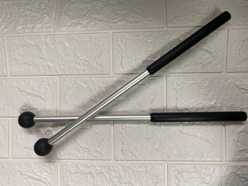 Heavy-Duty Electronic Drumstick Stand with Multicolored and Wrist-Opening Practice Sticks