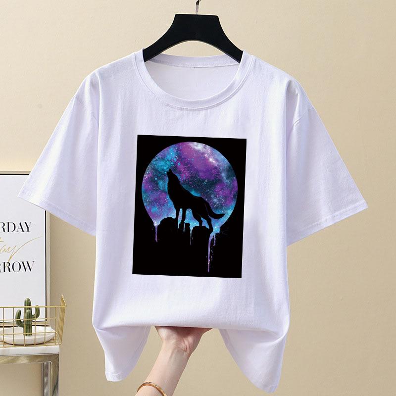 Наклейки на одежду с героями мультфильмов, термопресс, винил A-уровня, моющиеся аппликации, аксессуар для волка, собаки, наклейки в полоску, нашивки, значки