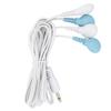 4 In 1 Electrotherapy Electrode   Electric Shock Wires Cable for Tens Massager