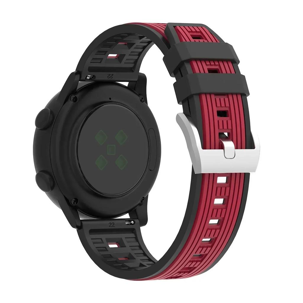 Силиконовый спортивный ремешок 22 мм 20 мм для Amazfit Active 2/GTS 2 3 4, браслет для Amazfit Balance/Stratos/GTR 2 3 4 42 мм