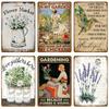 Gardening Flowers Vintage Metal Sign Funny Plants Retro Sign Home For Garden Outdoor Wall Decor Home Sweet Tin Sign Farm Birds