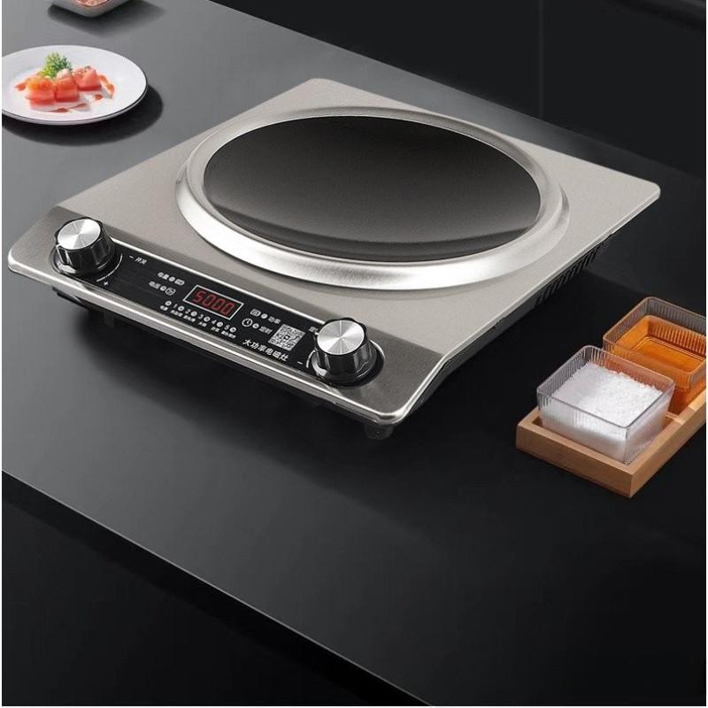 3500W High Power Induction Cooker Household Ultra-Thin Concave Stove Commercial Kitchen Cooking Appliances