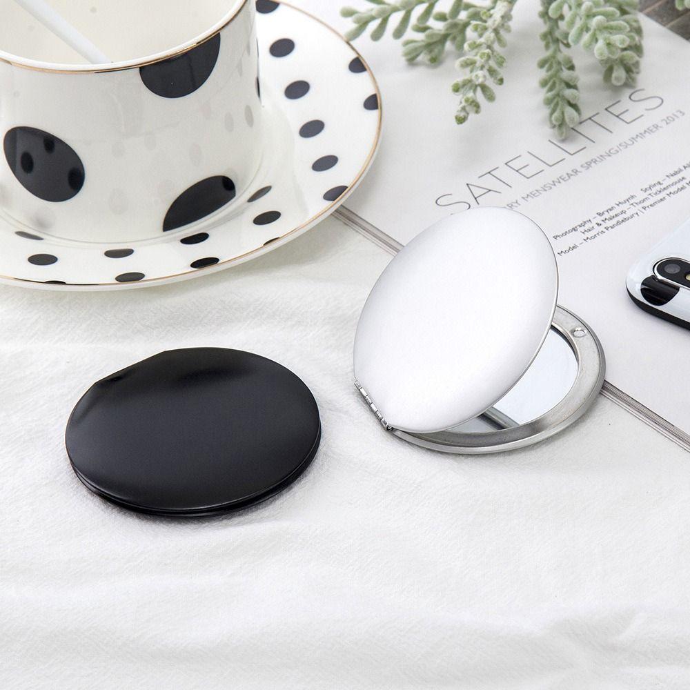 Round Cosmetics Mirror Folding Pocket Mirror Cute Cosmetics Tools