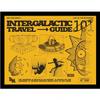 Intergalactic Travel Guide Framed Poster