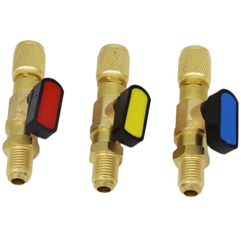 Liquid dosing safety valve R22 automotive air conditioner low-pressure refrigerant valve globe valve fluorinated accessories
