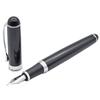 Перьевая ручка Jinhao 750 Black Bright Advanced Executive с серебряным Gullor