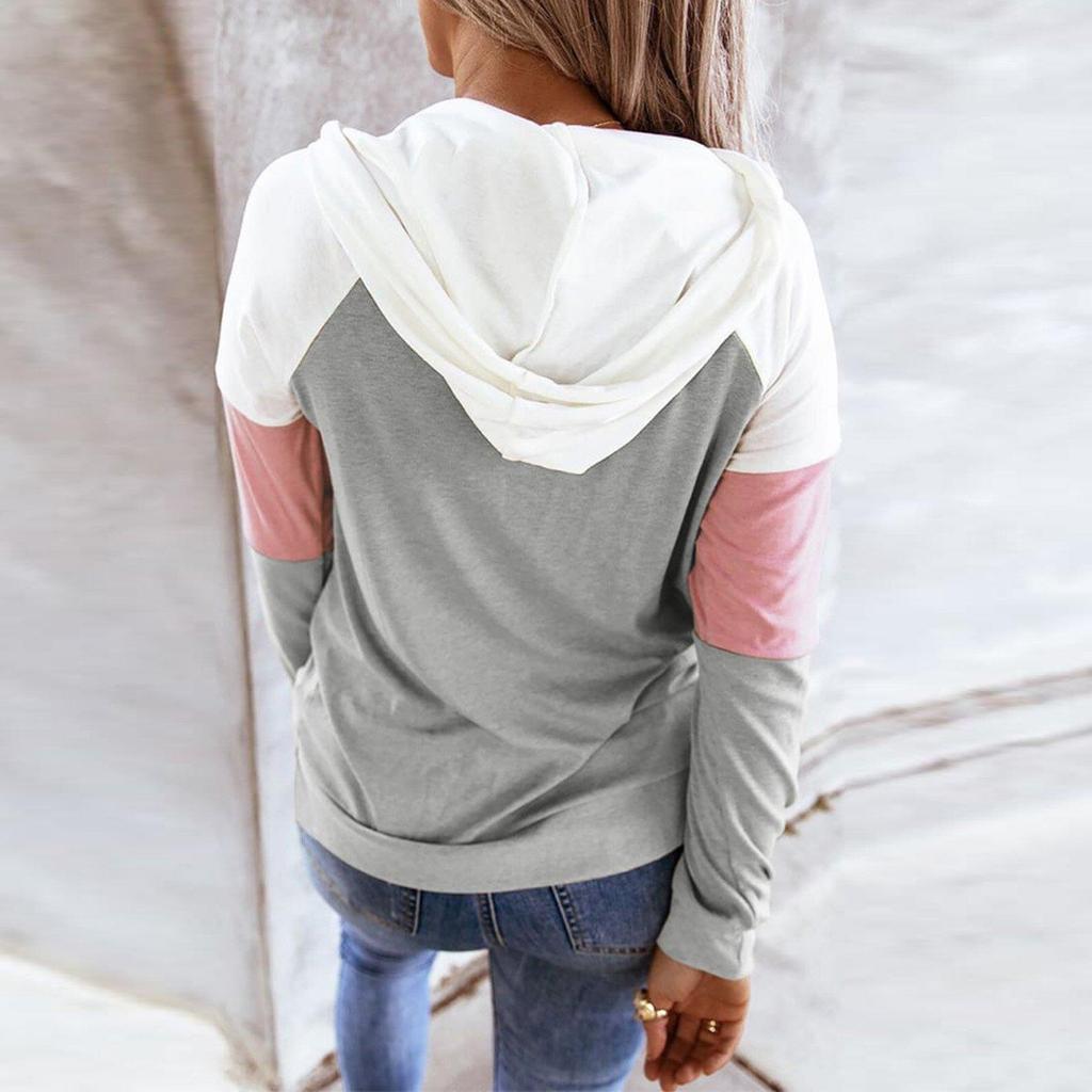 Женская толстовка с капюшоном на молнии с европейским и американским принтом осень/зима