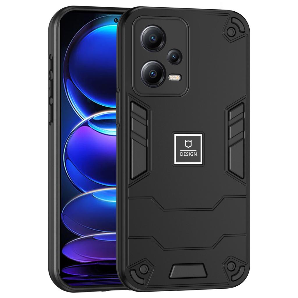 Чехол для телефона Xiaomi Redmi Note 12 Pro + 5G, защитный чехол ПК + ТПУ 2 в 1