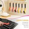 Copper Wire Brush Kitchen Gas Stove Cleaner With Long Handle For Grime Removal