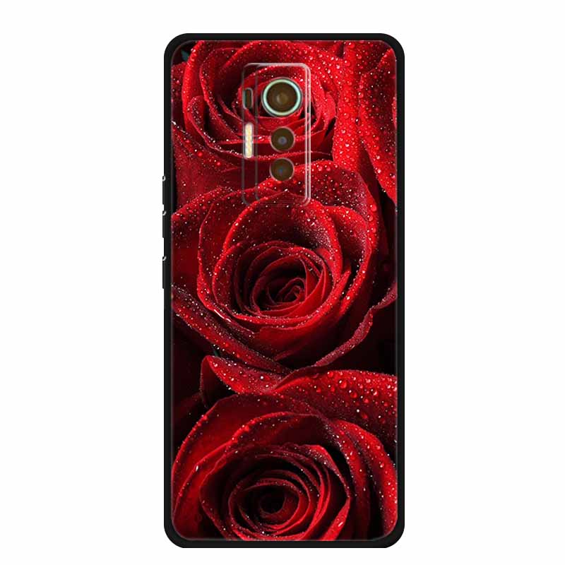 For Tecno Phantom X 2021 Case Luxury TPU Silicone Soft Cover Phone Cases for PhantomX 2021 AC8 Protection Cartoon Bumper Etui