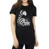 Disney Womens/Ladies Alice In Wonderland Mono Cheshire Cat Cotton Boyfriend T-Shirt