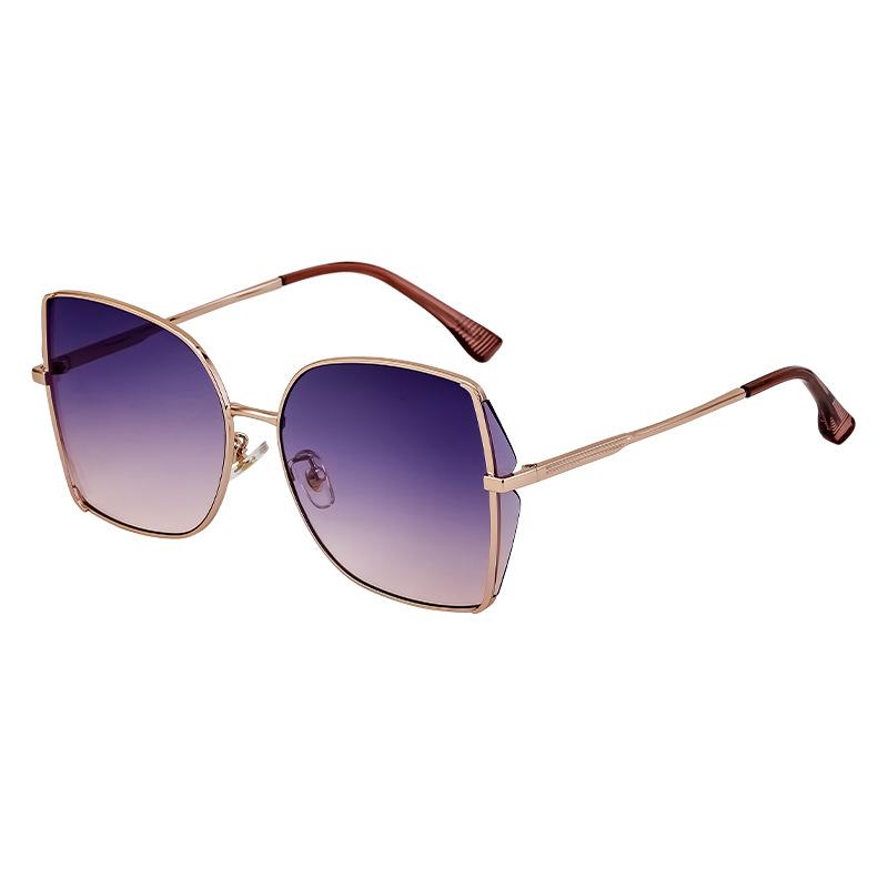 Irregular Large Frame Sunglasses Women'S High-End Nylon Sunglasses Women'S Tide Windproof Glasses