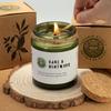 Greenman Woodwick Soy Candle – Leaves and Linen