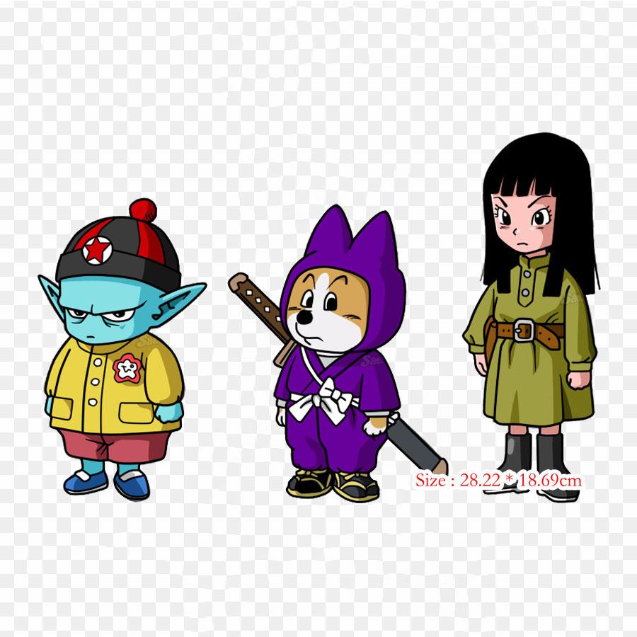 Patches For Clothes Bag Iron On Thermal Stickers Goku Oozaru Goku Vegeta Pattern Washable Heat Transfer