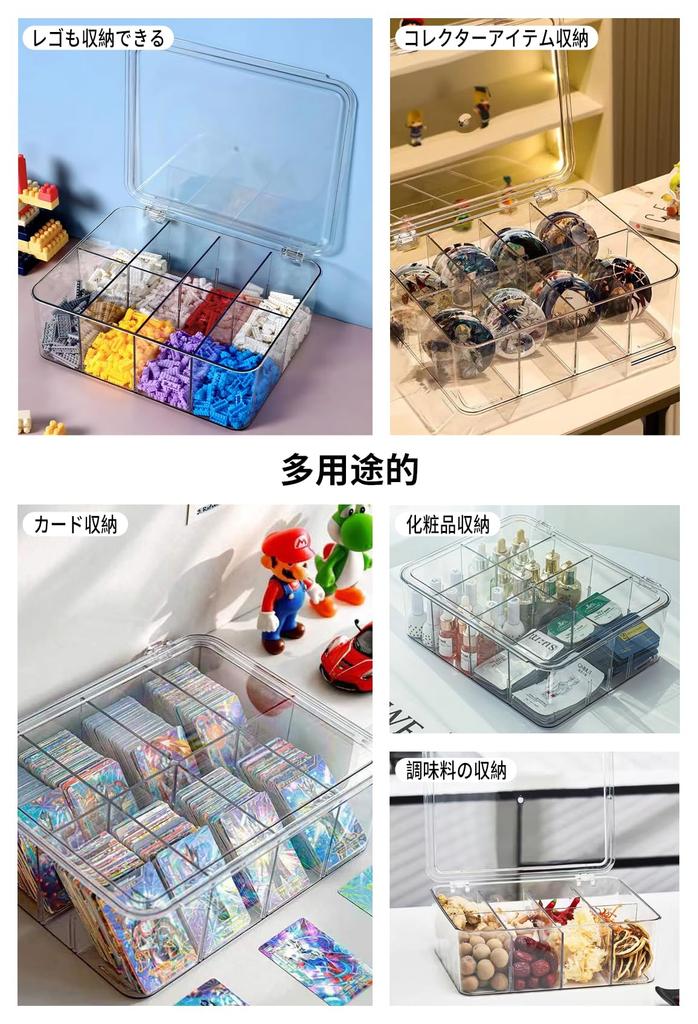 Mirasizuku Card Trading Large Pokemon Card Set of Holds Approximately Trading Cards Storage Storage Съемное хранилище для хранения карточек может использоваться