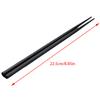1 Pairs Alloy Chinese Chopsticks Food Japanese Sushi Sticks Reusable Non Slip Dishwasher Safe Bamboo Shape Food Grade Chopsticks