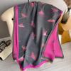 Vibrant Floral Woven Scarf - Soft, Breathable, and Warm Imitation Cashmere Shawl for Going Out - Elegant Versatile,and Coldproof for Autumn and Winter