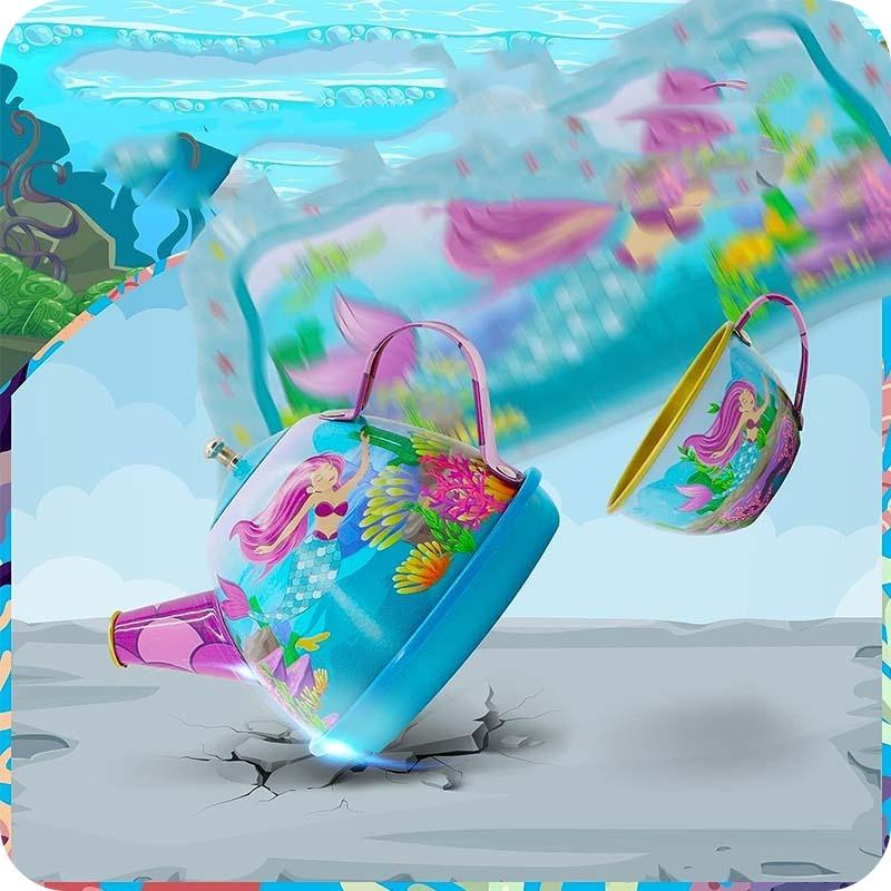 Children's tea set - Mermaid