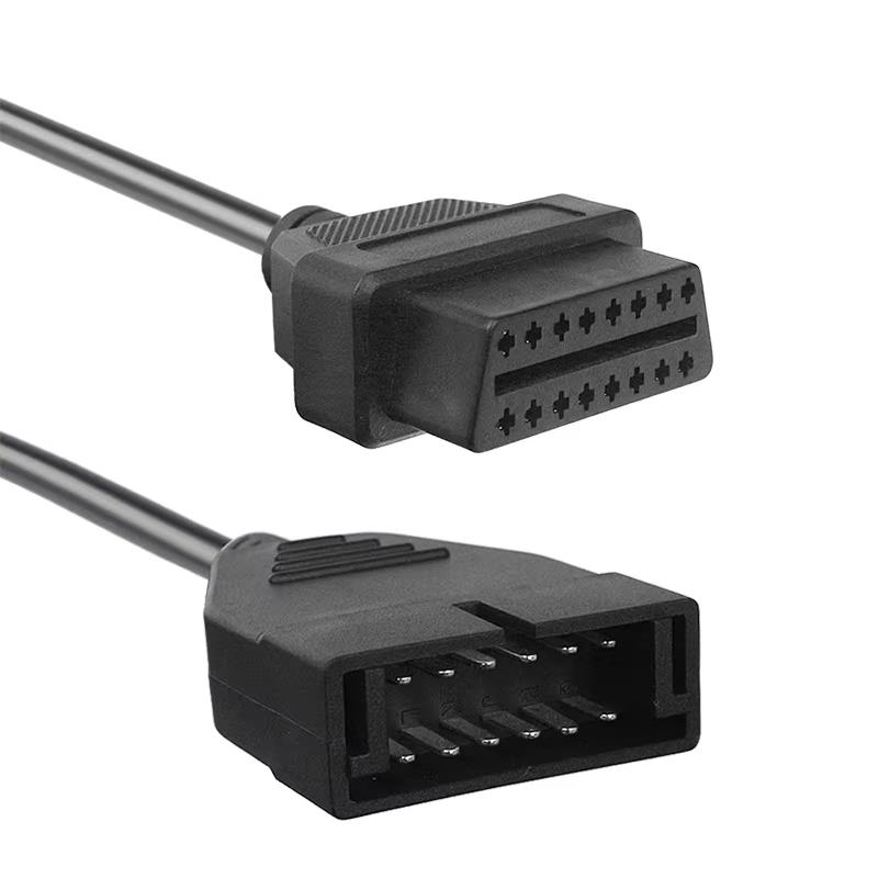 Для GM 12-контактный на 16-контактный female Преобразователь Адаптер Для GM12 Pin OBD1 на OBD2 Разъем Автомобильный Диагностический Кабель Считыватели Кодов 4