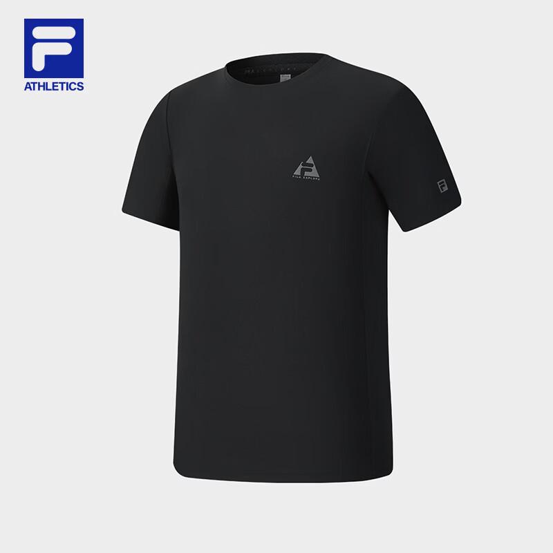 Fila Мужская базовая вязаная футболка с коротким рукавом