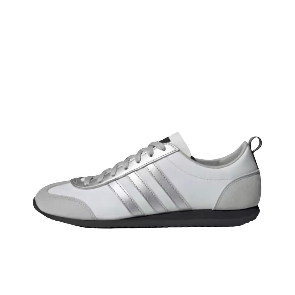 Adidas VS JOG 2.0 Coverage Slip Resistant Abrasion Resistant Low top German Army Trainers Unisex White JR4653(Team59-)