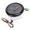 3 in 1 GPS Speedometer Tachometer Fuel Level Gauge with Turn Signal 3 3 8in 120MPH 8000rpm 7 Colors Backlit for RV