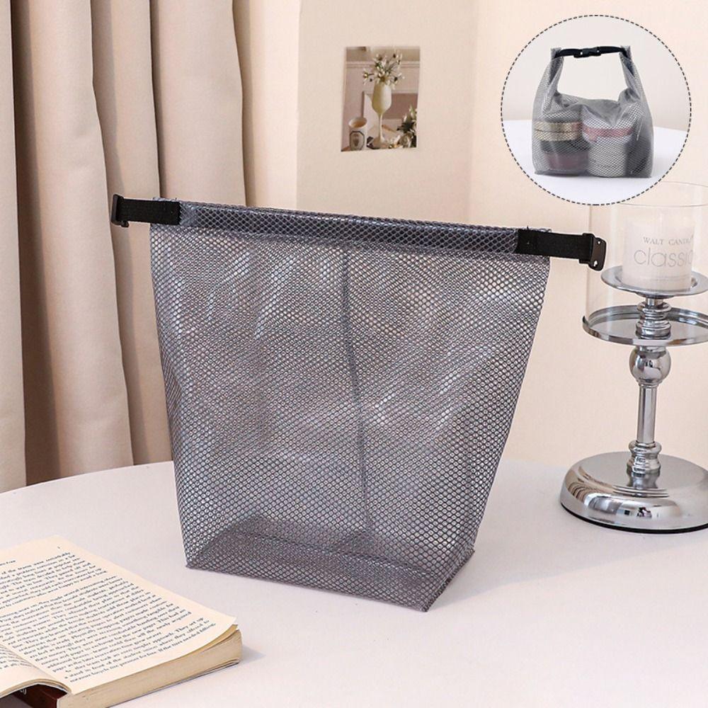 Simple Buckle Type Storage Bag Portable Waterproof Washing Bag Travel Makeup Bag