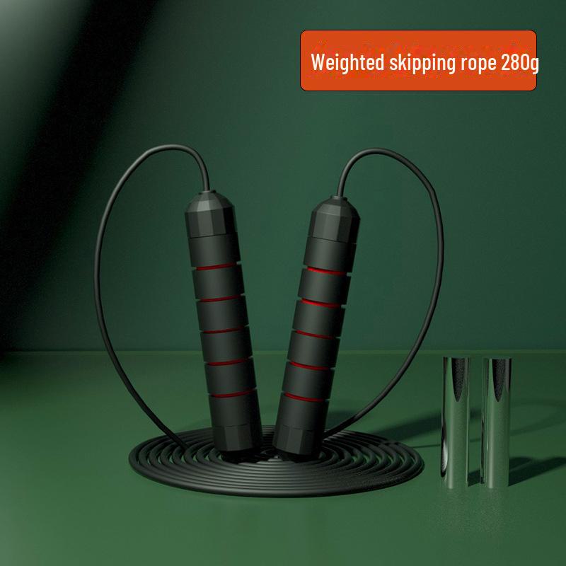 Скакалка с двойным подшипником и утяжелением для взрослых и студентов — идеально подходит для занятий фитнесом и подготовки к экзаменам в старших классах