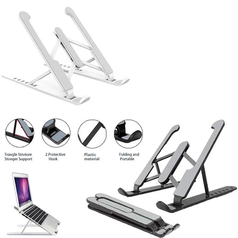 Portable Laptop Stand Adjustable Notebook Bracket Macbook Air Pro Holder Accessories Foldable Laptop Base
