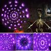 Halloween Glowing Spider Web Lights Outdoor Indoor Decorative Lighting for Party Scene Setup Haunted House Yard Wall Decor Use