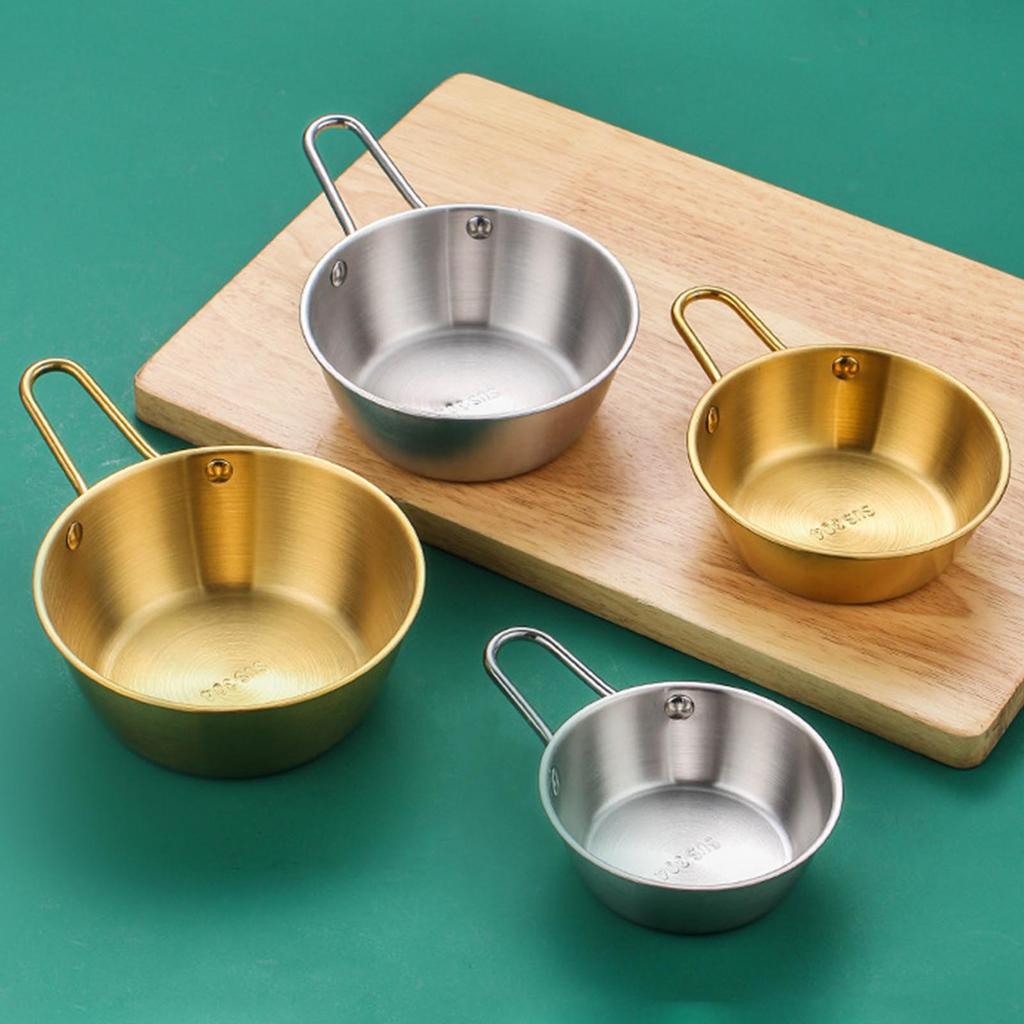 Миски для смешивания из нержавеющей стали Контейнеры для приправ Миска для лапши Контейнер для еды Металлические салатницы Кухонная посуда