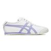 ONITSUKA TIGER Mexico 66 Canvas Модные Удобные Амортизирующие Прочные Низкие Повседневные Кроссовки Унисекс Белый Фиолетовый 1183B772-101