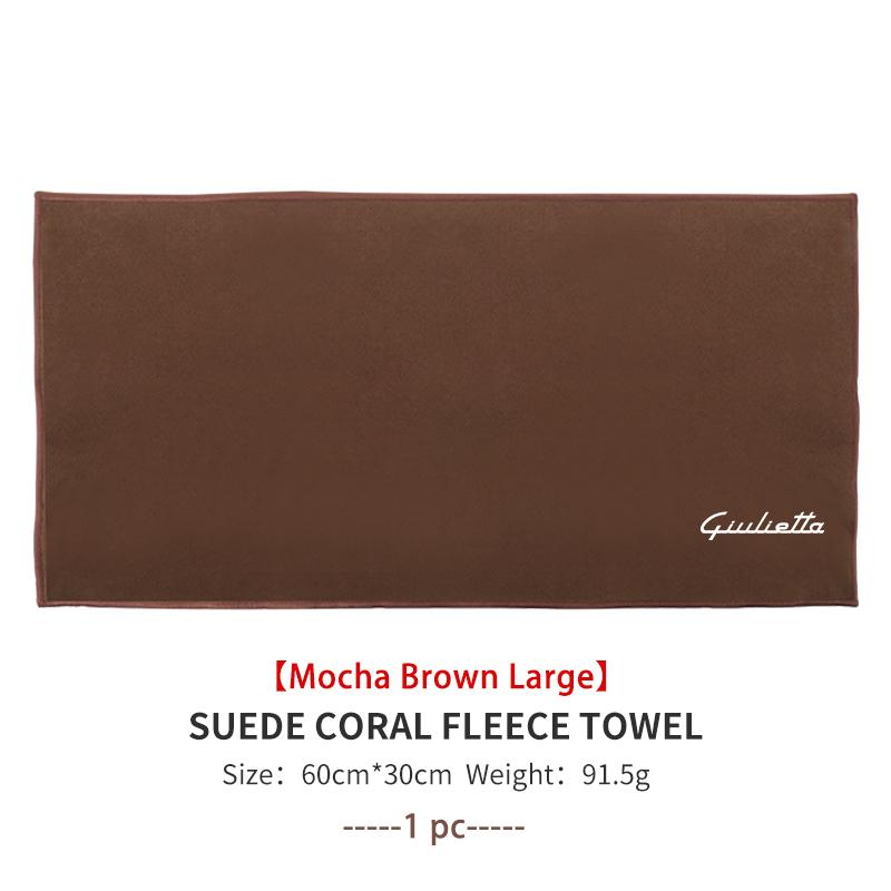 Car Wiping Drying Cloth Towel Absorbent Microfiber Towel For Alfa Romeo 159 Giulietta Giulia 147 Mito 156 159 166 GT Stelvio