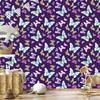 Colorful Butterflies and Nature Wallpaper for Living Room and Bedroom 50x1000