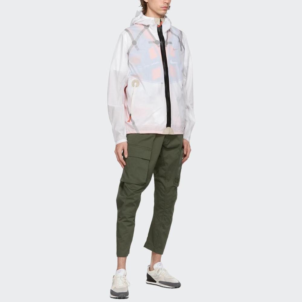 Nike Lab ISPA Inflate Jacket 'White Team Orange Soar' Men's AO0815-100
