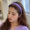 New Girl's Fashion Candy Color Simple Solid Sponge Headband Girls Vintage Knit Hair Bands Soft Hairband Elastic Accessories