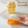 Creative Portable Travel Soap Dish with Lid and Drainage