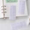 300Pcs Round Hole Ring Binder Stickers Tear-resistant Plastic Hole Hook  Paper Photos