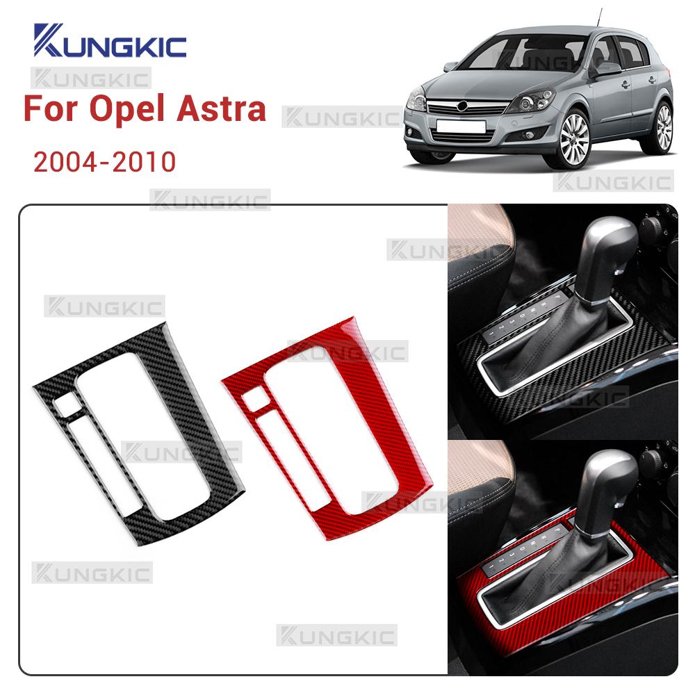 Для Vauxhall Opel Astra H MK5 2004 2005 2006 2007 2008 2009 2010 Наклейка из настоящего мягкого углеродного волокна LHD RHD Панель переключения передач автомобиля