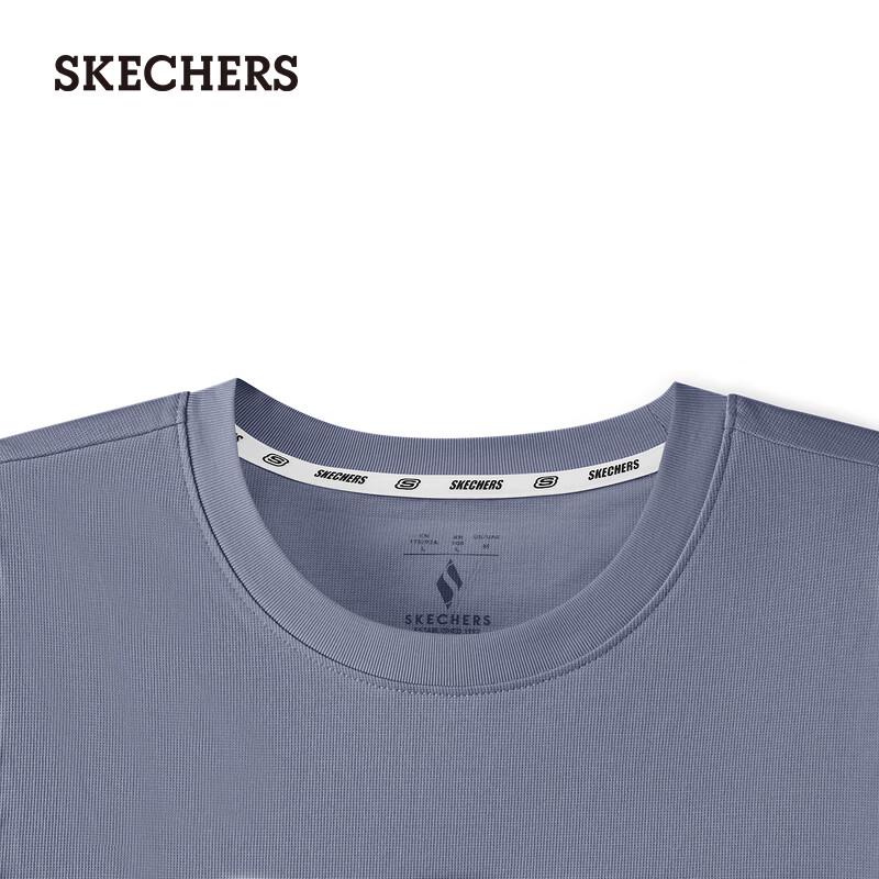 Skechers Унисекс Вязаная футболка с коротким рукавом охлаждающая