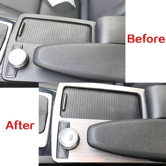 Car Water Cup Holder Panel Cover for Mercedes Benz C180 C200 W204 2008-2013