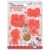 Stamp Cookie Mold Bread Cutter Hello Kitty Snack Time Sanrio Set of 4 CSM1-A